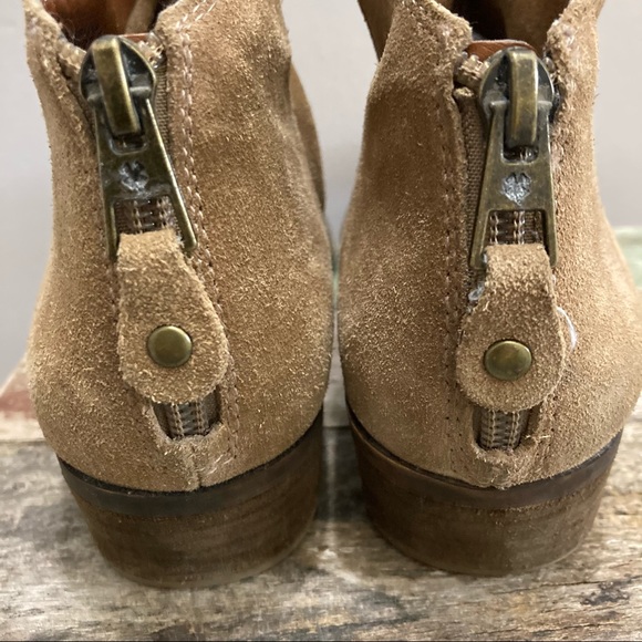 Lucky Brand Suede Ankle Boots 7.5 - Picture 6 of 9